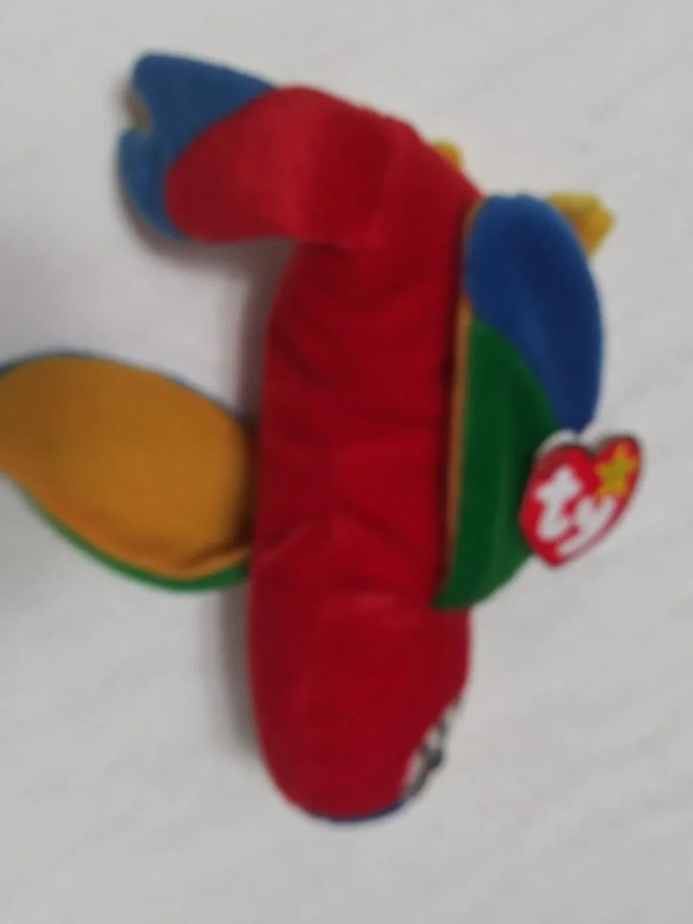 NM OG Collectable TY Beanie Baby Jabber 1997/1998 Tag ERROR RETIRED Display Case